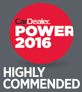 Highly commended at car dealer power awards